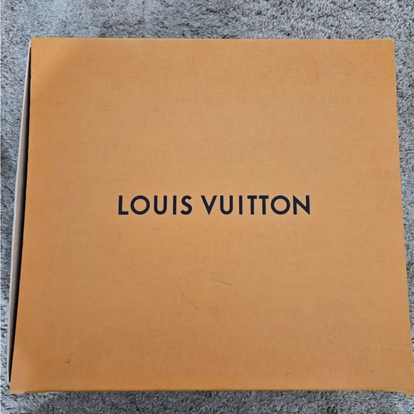 Louis Vuitton suede boot shoe size 10 lv us 11 made in Italy damier print winter - Picture 8 of 13